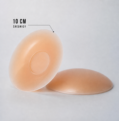 TITIS Secure Fit z przodu i z boku — grafika z oznaczeniem średnicy 10 cm — element 3