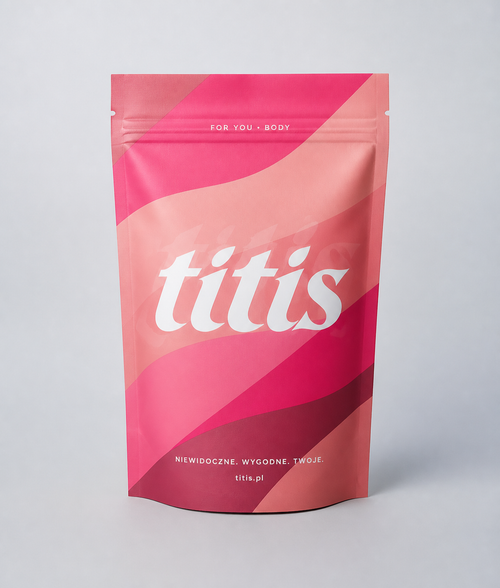 Różowe opakowanie TITIS Lift Bra